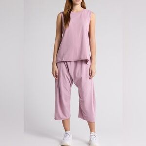 Free People Hot Shot Relaxed Set, XS, Mauve, EUC